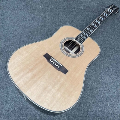 中国 AAAAA カスタマイズギター D28 ドレッドナウト 全固木アコースティックギター サプライヤー