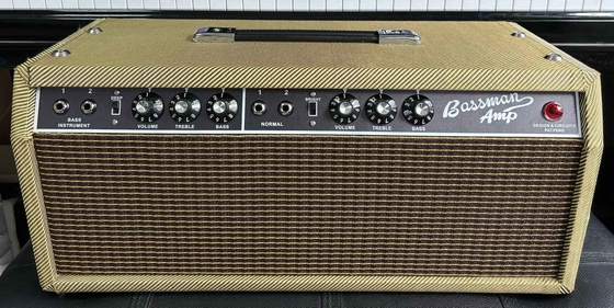 中国 カスタム グランド バスマン リバーボヘッド 1964 1965 アンプ バスチューブアンプ ヴィンテージ レア サプライヤー