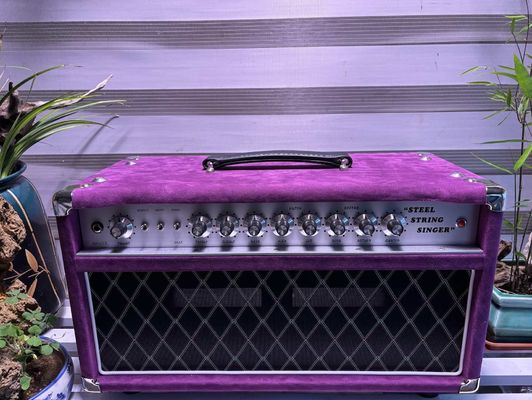 中国 カスタムダムブルCLONE 鋼筋弦歌手頭 20W 50W 100W スウェード色,グランドアンプ SSSモデル サプライヤー