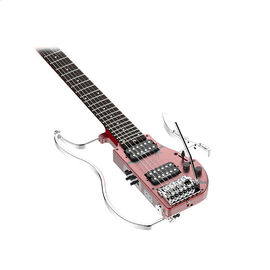 中国 独創デザイン 特許付き グランド・ヘッドレス・エレクトリック・ギター ダブル・ハムバッカー 組み込みギター効果 エボニー指盤とバッグ サプライヤー