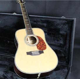 中国 41' D45D 12弦 電動音響ギター フィッシュマン EQ 固いスプルース トップ マホーニー ネック サプライヤー