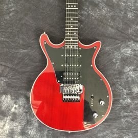中国 グランド・ブライアン・メイ・エレクトリック・ギター 24 Frets フロイド・レッド・トレモロ&amp;カラー・エレクトリック・ギター サプライヤー