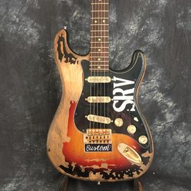 中国 高品質の電気ギター SRV ヴィンテージ・アーティファクト 本物のST写真 送料無料 サプライヤー