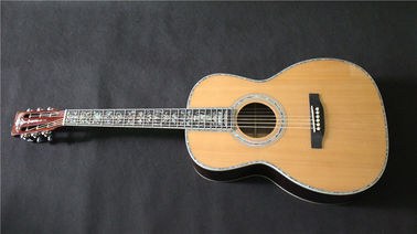 中国 アコースティック・ギター 堅固な韓国製のパインのトップ オーエム・エボニー・フィンガーボード 41インチ 00045 アコースティック・ギター サプライヤー