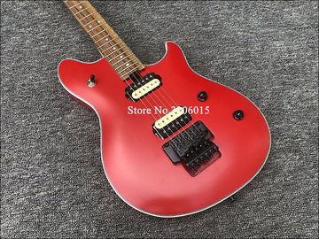 中国 高品質の ウォルフガン EVH エレクトリックギター マット 赤色 ゼブラ ピックアップ フロイド・ローズ・ブリッジ 送料無料 サプライヤー
