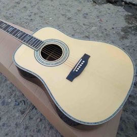 中国 41インチ マシックスウッドDスタイルクラシックアコースティックギター 本物のアバロンエボニー指板 サプライヤー