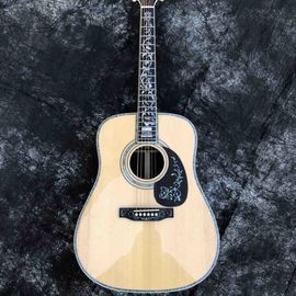 中国 41インチDスタイル 固い松の木のアコースティックギター エボニー指板 アバロンツリーライフ アコースティック・電気ギター サプライヤー