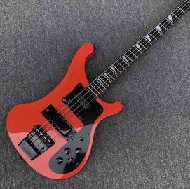 中国 レッド4弦 リッケン4003 バスギター ローズウッド指板 ブラックピックガード ハードウェア サプライヤー