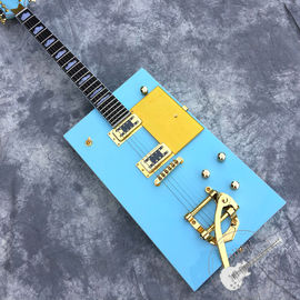 中国 2020年 新型電球ギター 青色 寛大な形 金色 ハードウェア パーソナライズ可能 全色 ロゴ カスタマイズ サプライヤー