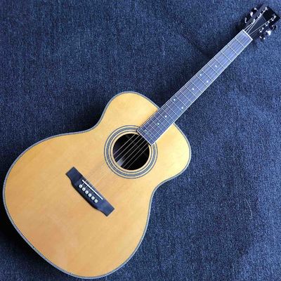 中国 オーダーメイド 固体スプルース トップ GOM28S アコースティック・エレクトリック・ギター 2020 新黄色のローズウッド バック&amp;サイド アコースティック・ギターのEQ サプライヤー