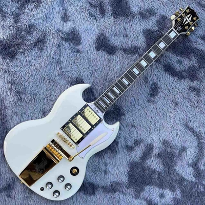 中国 カスタム 63 白 Les Paul カスタム SG ボディスタイル エレクトリックギター サプライヤー