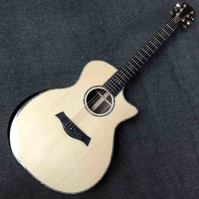 中国 固い杉 914 アコースティックギター 41インチ 本物のアボロン ローズウッドの体 914ce ギター サプライヤー