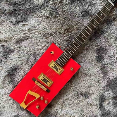 中国 オーダーメイド グランド G6138 ボ・ディドリー 電気ギター エボニー フィンガーボード ファイアバード 赤色 サプライヤー
