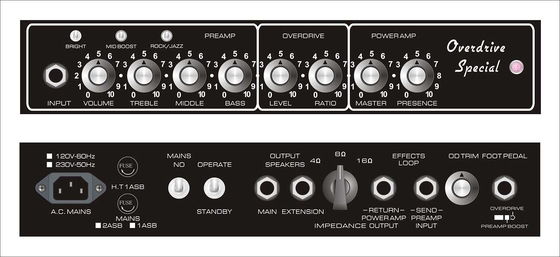 オーダーメイド グランドアンプ 20W ブラウン トレックス VOX グリル布 JJチューブ ダンブルODSオーバードライブスペシャル サプライヤー