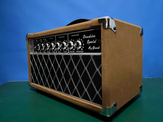オーダーメイド グランドアンプ 20W ブラウン トレックス VOX グリル布 JJチューブ ダンブルODSオーバードライブスペシャル サプライヤー