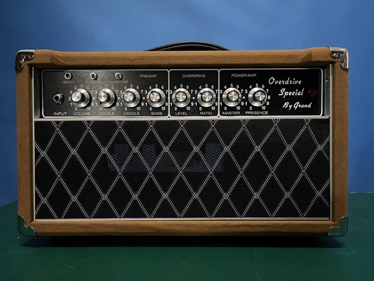 オーダーメイド グランドアンプ 20W ブラウン トレックス VOX グリル布 JJチューブ ダンブルODSオーバードライブスペシャル サプライヤー