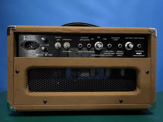 オーダーメイド グランドアンプ 20W ブラウン トレックス VOX グリル布 JJチューブ ダンブルODSオーバードライブスペシャル サプライヤー