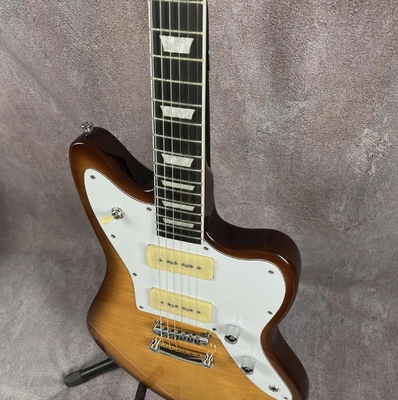 パーソナル フラームド・トップ・エレクトリック・ギター P90 ピックアップ 固体体 ローズウッド指盤 サプライヤー