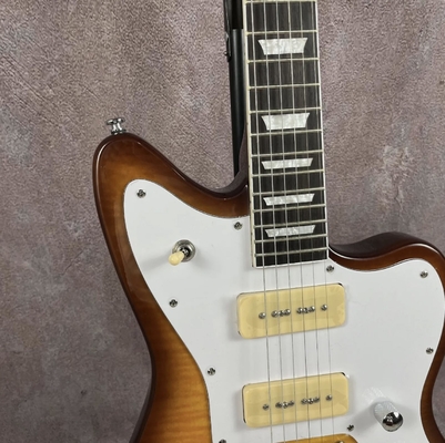 パーソナル フラームド・トップ・エレクトリック・ギター P90 ピックアップ 固体体 ローズウッド指盤 サプライヤー