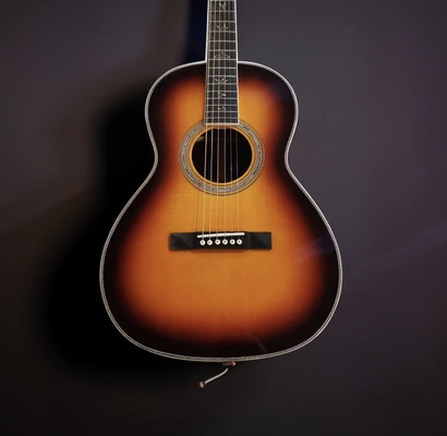 12-Fret シングル 0 形 ハンドメイド ギター ドーブテイル 共同 アコースティック ギター ソリッド KOA バックサイド サプライヤー