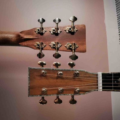 12-Fret シングル 0 形 ハンドメイド ギター ドーブ テイル 共同 OOO アコースティック ギター ソリッド KOA バックサイド サプライヤー