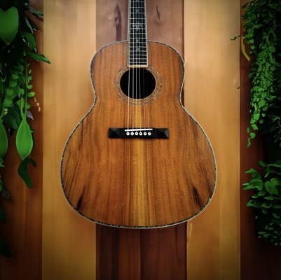 12-Fret シングル 0 形 ハンドメイド ギター ドーブ テイル 共同 OOO アコースティック ギター ソリッド KOA バックサイド サプライヤー
