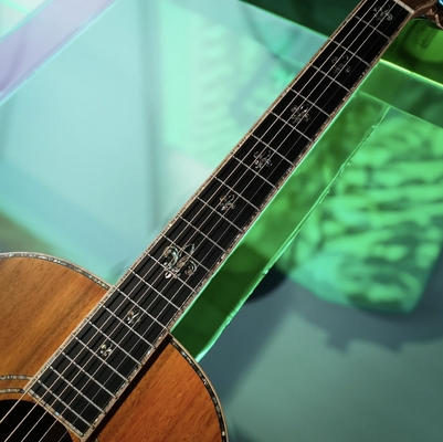 12-Fret シングル 0 形 ハンドメイド ギター ドーブ テイル 共同 OOO アコースティック ギター ソリッド KOA バックサイド サプライヤー