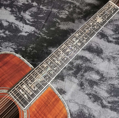 41インチ 12弦のフルKOA 木製D45シリーズ 輝くラック 音響木製ギター サプライヤー