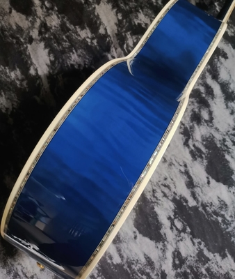 43インチ J200シリーズ 青い水鬼 輝く絵 オーバルン 嵌入形 アコースティックギター サプライヤー