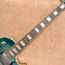 新品 高品質のカスタム・LP電ギター グリーン&amp;ブルー・フラーム メイプル・トップ ローズウッド・フィンガーボード電ギター 無料 サプライヤー