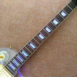高品質の標準LPアクリルギター,ローズウッド 指板LEDライトLP 1959 R9電球ギター,送料無料 サプライヤー