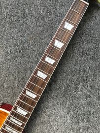 LP 1959 R9 電動ギター タイガー・フラーム クロムハードウェア 豪華 完成品 クロムハードウェア LP 標準 エレクトリ サプライヤー