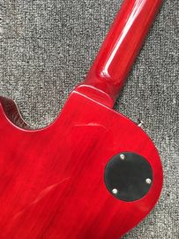 LP 1959 R9 電動ギター タイガー・フラーム クロムハードウェア 豪華 完成品 クロムハードウェア LP 標準 エレクトリ サプライヤー