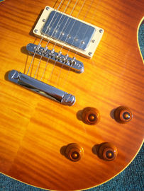 タイガー・フラーム 1959 R9 LP 標準電動ギター 首のボディ パーツごとに Tune-o-Matic ブリッジ FRET サプライヤー