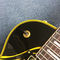 ジャック・ダニエルズ 標準LPの電気ギター 黒と黄色の組み合わせ 金貨 送料無料 サプライヤー