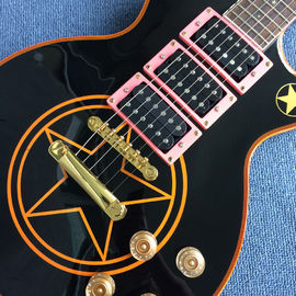 新品 高品質のカスタム・LP・エレクトリック・ギター 黒のボディ,5つ星で送料無料 サプライヤー