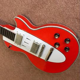 オーダーメイド 熱売り オレンジ LP 電気ギター ギター ミュージカル・インスツルメント マホーニーボディ ネック サプライヤー