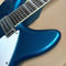 2018年 ベストベース 最高品質 12弦 空っぽ体 電気ベースギター メタリックブルー色,クロムハードウェア サプライヤー