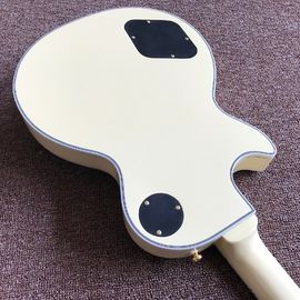 ギター録音ビデオ 評価 オーダーメイド マホーニ 黒かクリーム LP オーダーメイド 電気ギター 金属ハードウェア サプライヤー