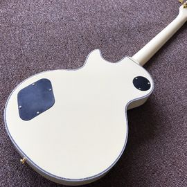 ギター録音ビデオ 評価 オーダーメイド マホーニ 黒かクリーム LP オーダーメイド 電気ギター 金属ハードウェア サプライヤー