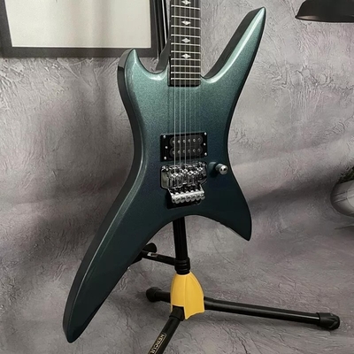 カスタムBC 富裕 チャック・シュルディナー ステルス ブルー 電気ギター オープン ピックアップ FR ブリッジ サプライヤー