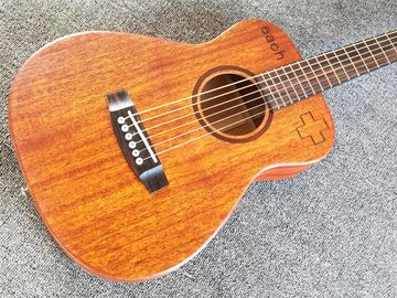34インチ 旅行用アコースティックギター 工場製 サペレ 木製 トップとバック ミニアコースティックギター サプライヤー