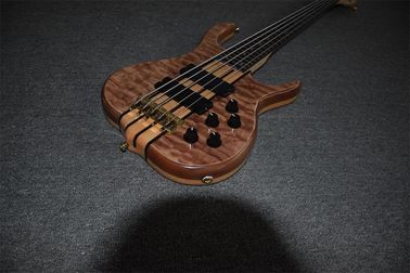5弦のベースギター スミスベースベース ボルト ネック オーダーメイド メイプルネックとブラックインレイ サプライヤー