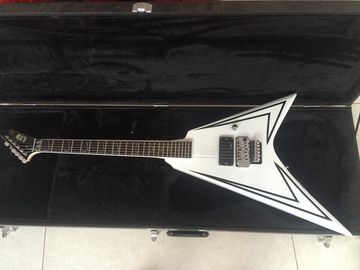 6弦 LTD フライングVモデル電球ギター フロイド・ローズ・ブリッジ ローズウッド・フィンガーボード カスタム・ギター サプライヤー