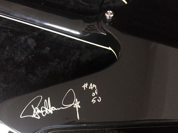 Wash6弦異常 シグネチャーモデル 電気ギター ミラー ピックガード グローバーチューナー カスタムギター 輝く黒 サプライヤー