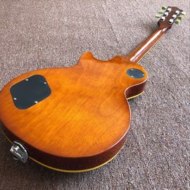 オーダーメイドショップ,タイガー・フラーム 1959年 R9 ブルーLP 標準 オーダーメイドジャズ 電気ギター,手作りギター,ローズウッドの指板ギター サプライヤー