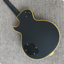 グランド・LP・電球ギター ブラック・ビッグスビー 黄色いボディ・バインド 3つのピックアップ 黄金のハードウェア サプライヤー