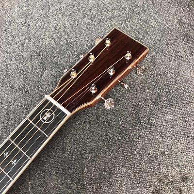 オーダーメイド 41 インチ J-45 ホンジュラス 木製アコースティックギター, SOLID BACK SIDE サプライヤー