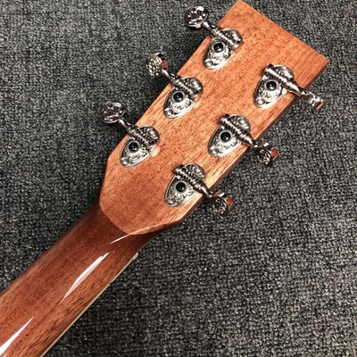 オーダーメイド 41 インチ J-45 ホンジュラス 木製アコースティックギター, SOLID BACK SIDE サプライヤー