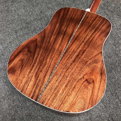 オーダーメイド 41 インチ J-45 ホンジュラス 木製アコースティックギター, SOLID BACK SIDE サプライヤー